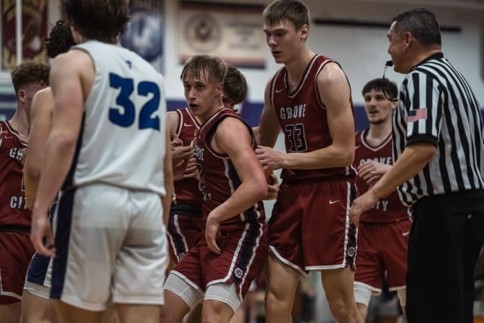Grove City vs St. Francis DeSales boys basketball 022523 Gabe Haferman35